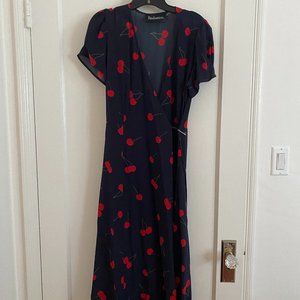 REALISATION PAR | CHERRY WRAP DRESS